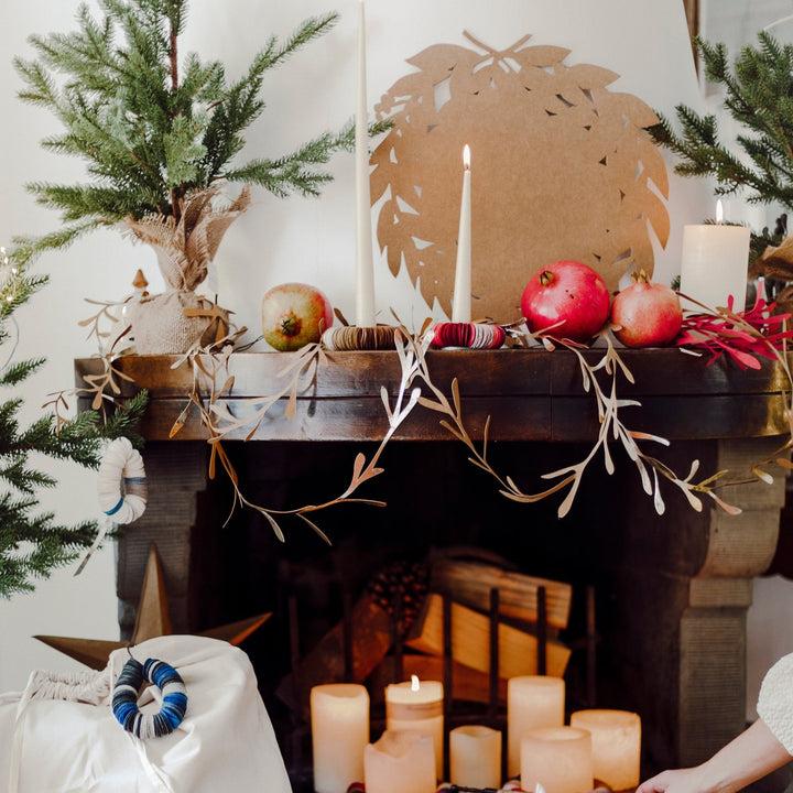 Uashmama Uashmama Christmas Tree Garland | Vegan Paper | 9 ft – Uashmama UK Promozione