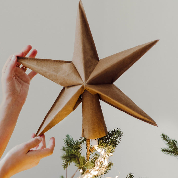 Uashmama Uashmama Vegan Christmas Tree Topper | Sustainable Decor – Uashmama UK Promozione Limitata