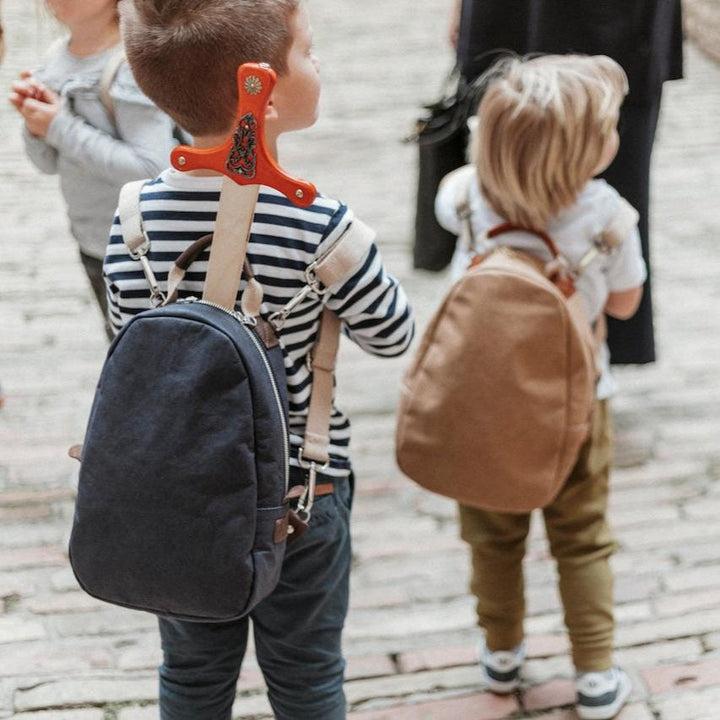 Uashmama Uashmama Midsize Zip-Up Backpack | Recycled Accents – Uashmama UK Online