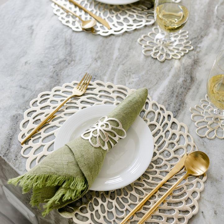 Uashmama OVAL PIZZO LACE MAT PLACEMAT – Uashmama UK Saldi