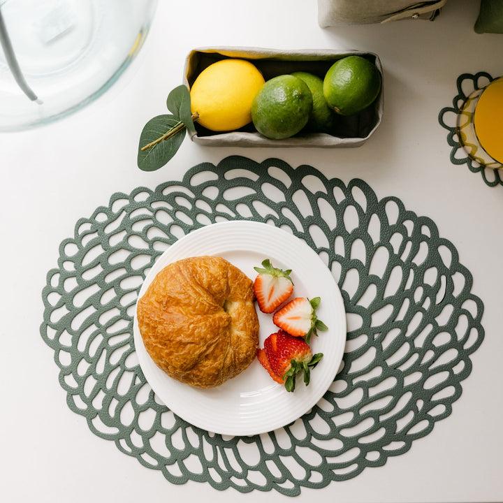 Uashmama OVAL PIZZO LACE MAT PLACEMAT – Uashmama UK Saldi