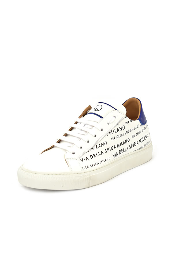 Via della spiga SNEAKERS LOGATA Sottocosto