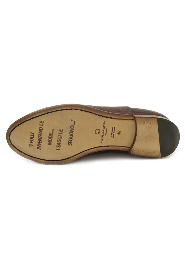 Via della spiga PELLE DI VITELLO SENZA LACCI Sconto