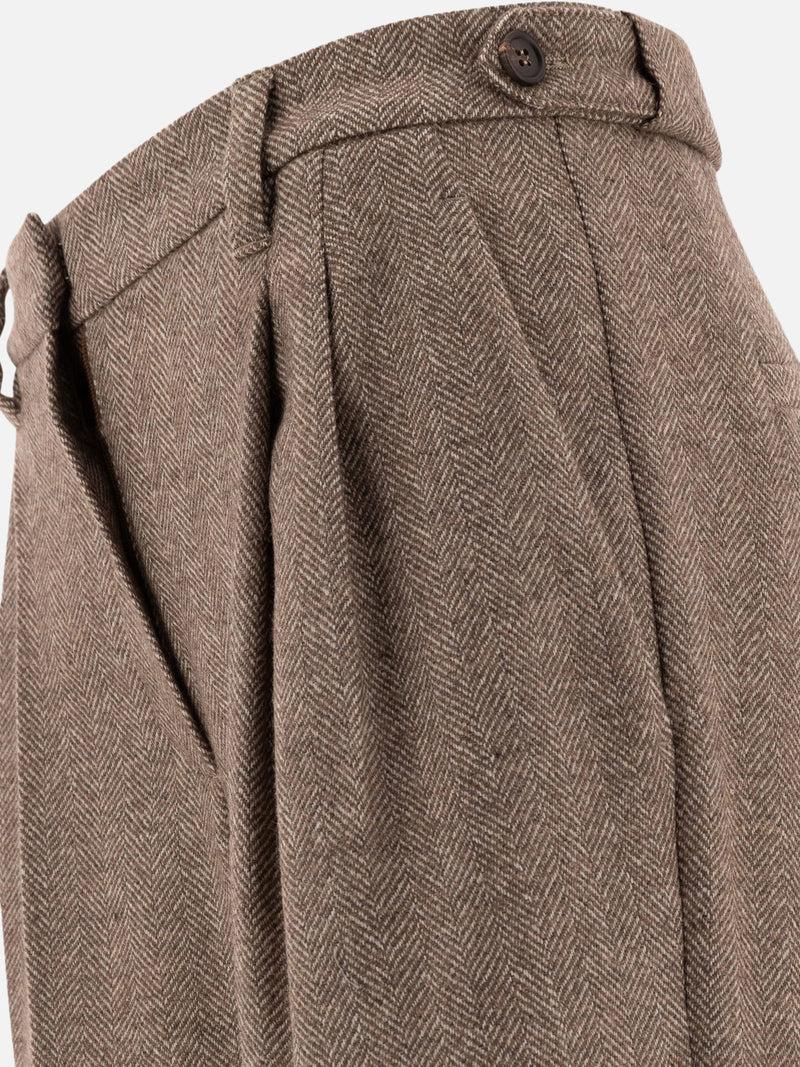 Vietti Brunello Cucinelli Pantaloni "Baggy Sartorial" Qualità