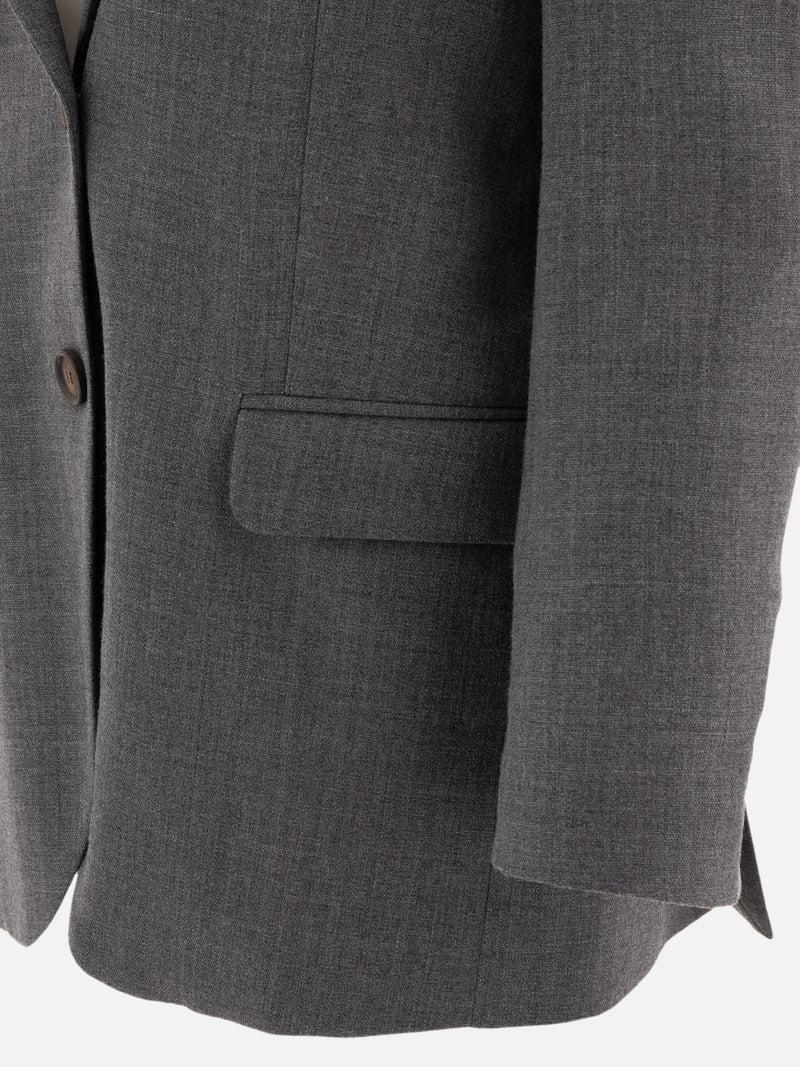 Vietti Brunello Cucinelli Blazer monopetto in misto lana Fino Al -60%