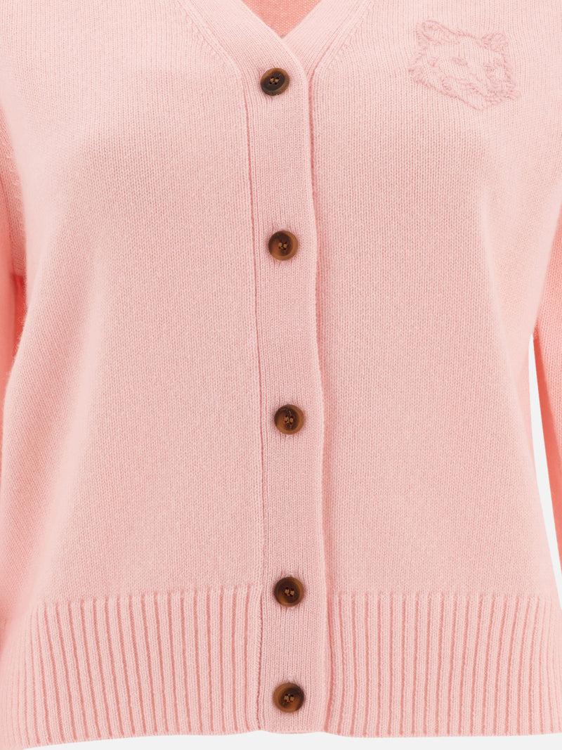 Vietti Maison Kitsuné Cardigan con ricamo "Fox Head" Convenienza
