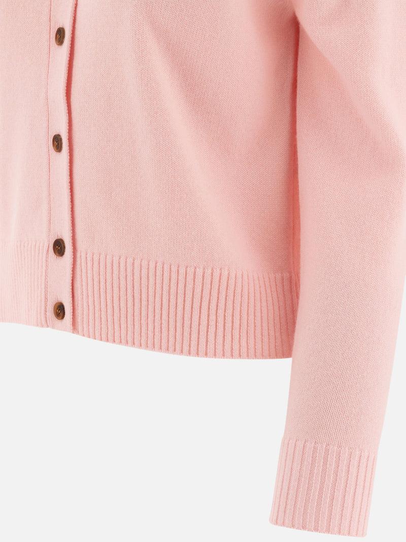 Vietti Maison Kitsuné Cardigan con ricamo "Fox Head" Convenienza