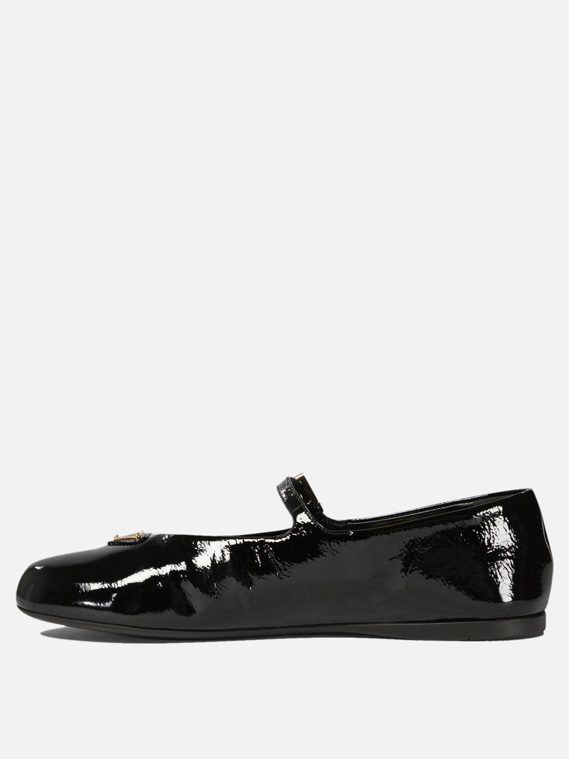 Vietti Prada Ballerine in vernice Sconto