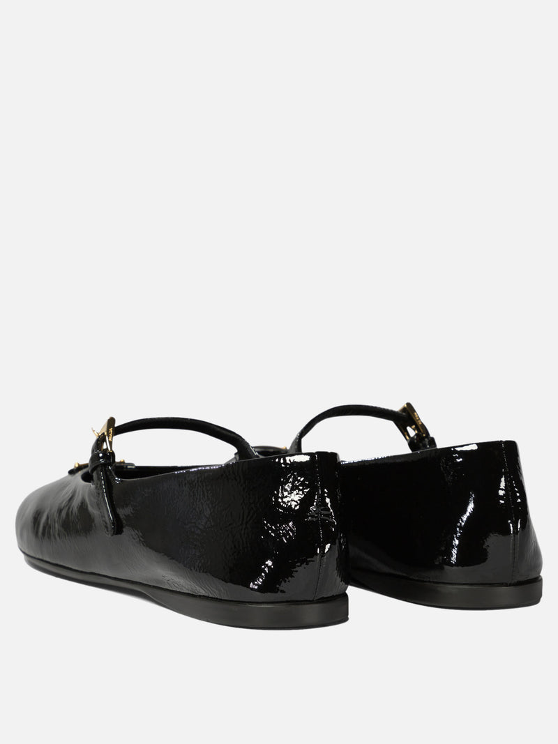 Vietti Prada Ballerine in vernice Sconto