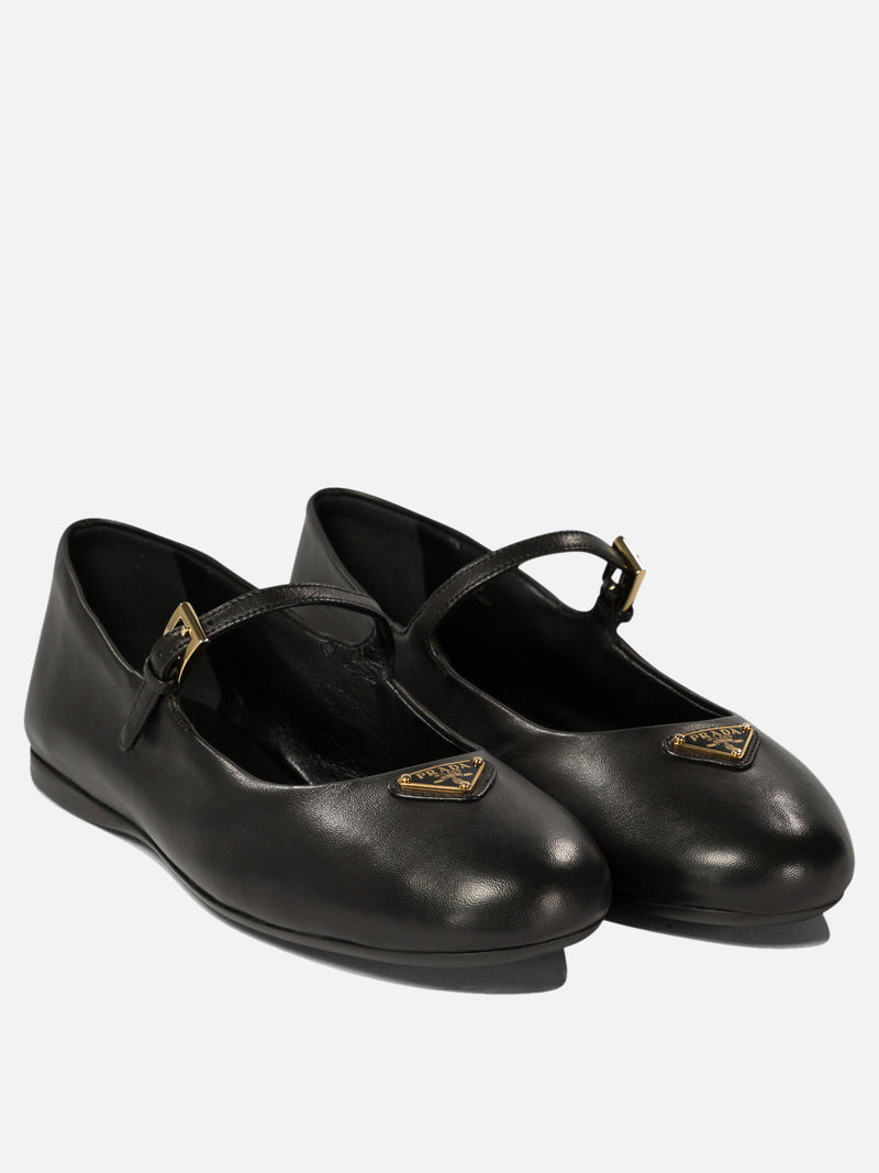 Vietti Prada Ballerine in nappa Offerta