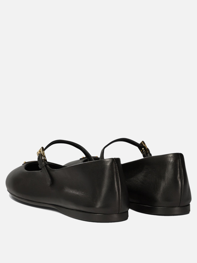 Vietti Prada Ballerine in nappa Offerta