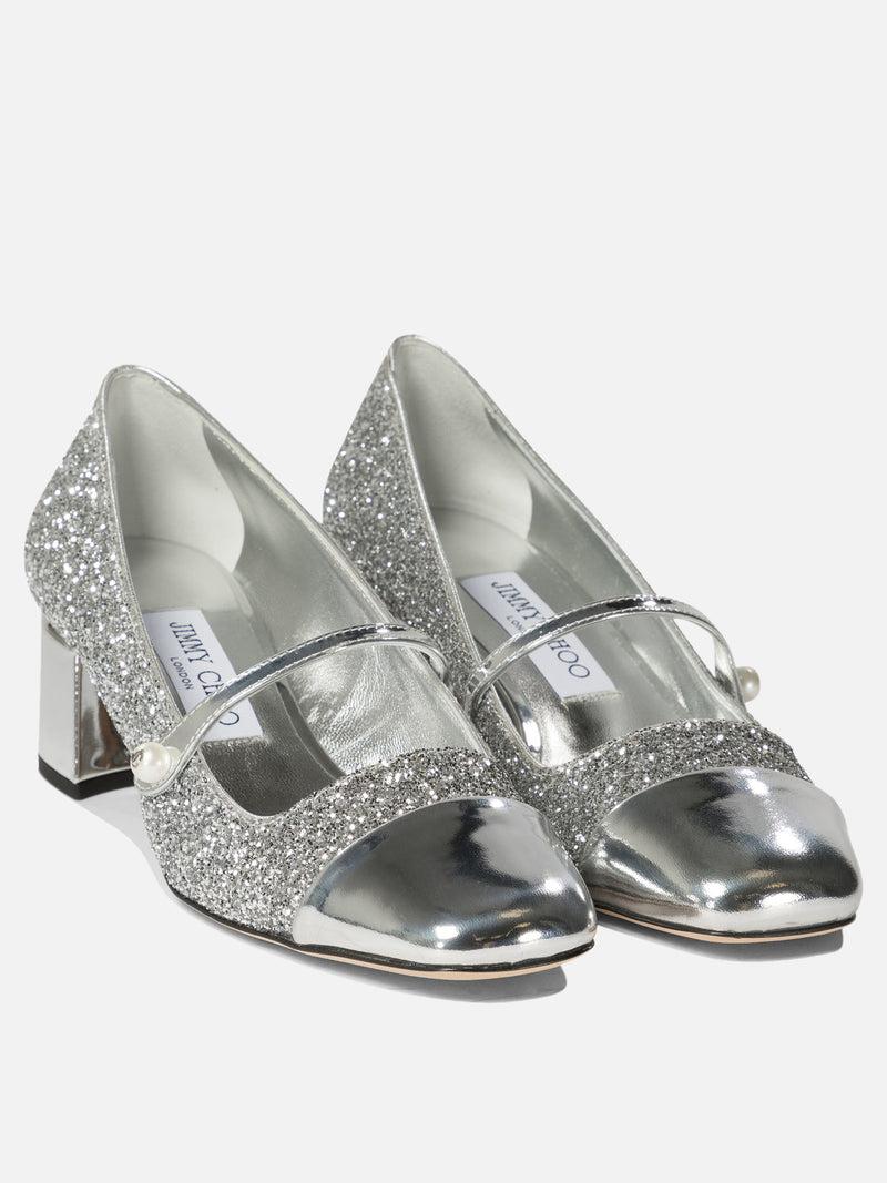 Vietti Jimmy Choo Décolleté con glietter "Elisa 45" Negozio