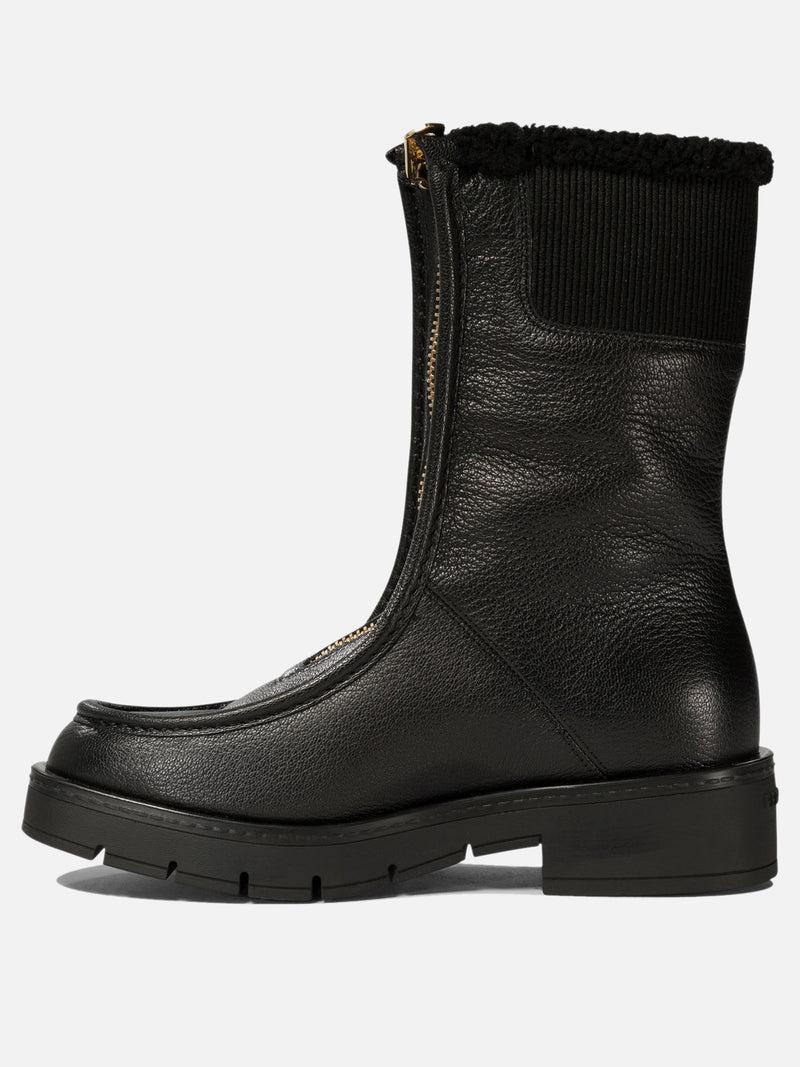Vietti Ferragamo Stivaletti "Montse Fur" Moda