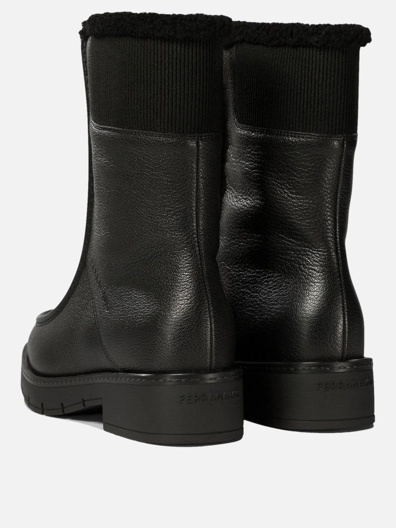 Vietti Ferragamo Stivaletti "Montse Fur" Moda