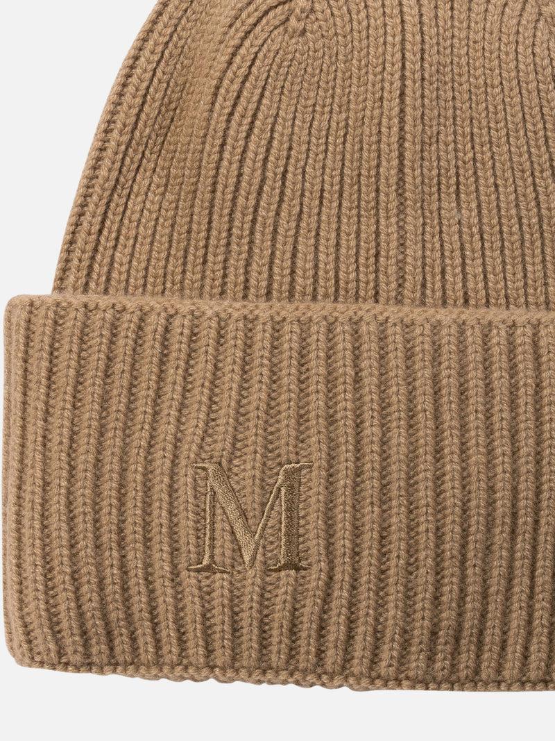 Vietti Max Mara Berretto in cashmere a coste Convenienza
