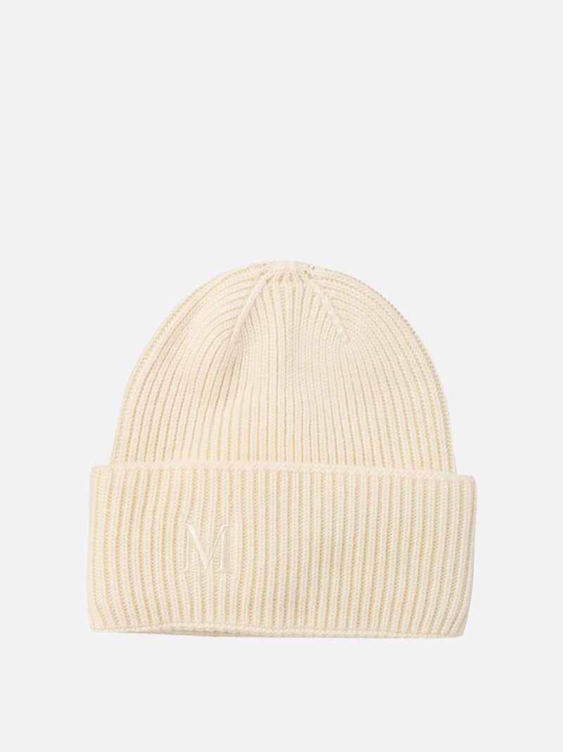 Vietti Max Mara Berretto in cashmere a coste