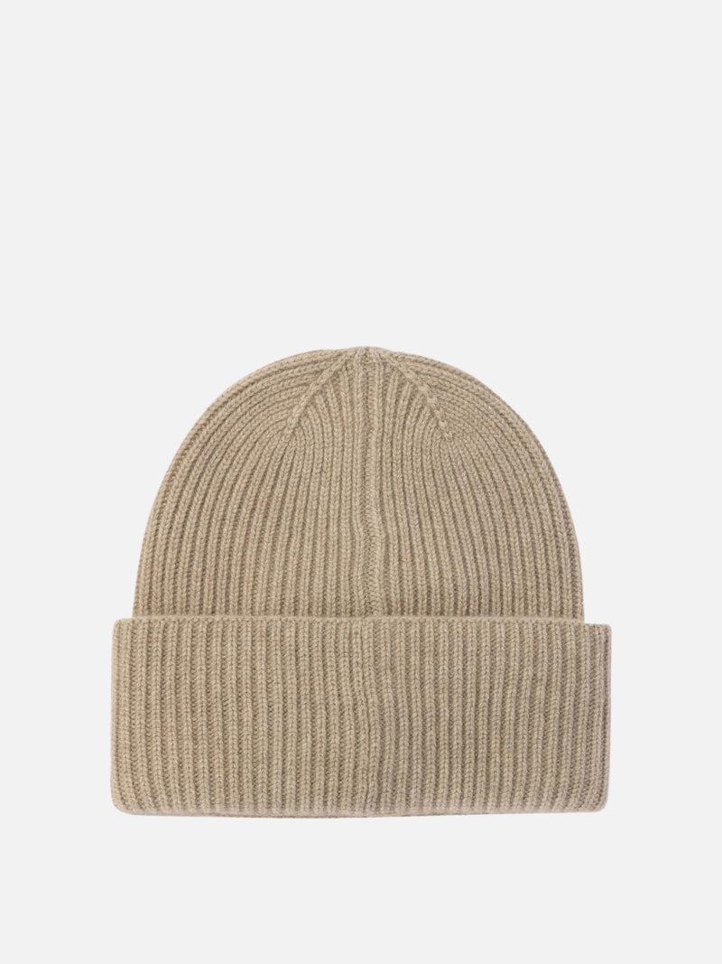 Vietti Max Mara Berretto in cashmere a coste Offerte stagionali