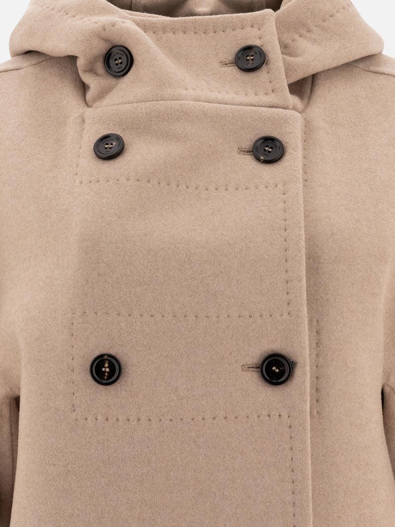 Vietti Max Mara Cappotto doppiopetto in lana e cashmere Moda