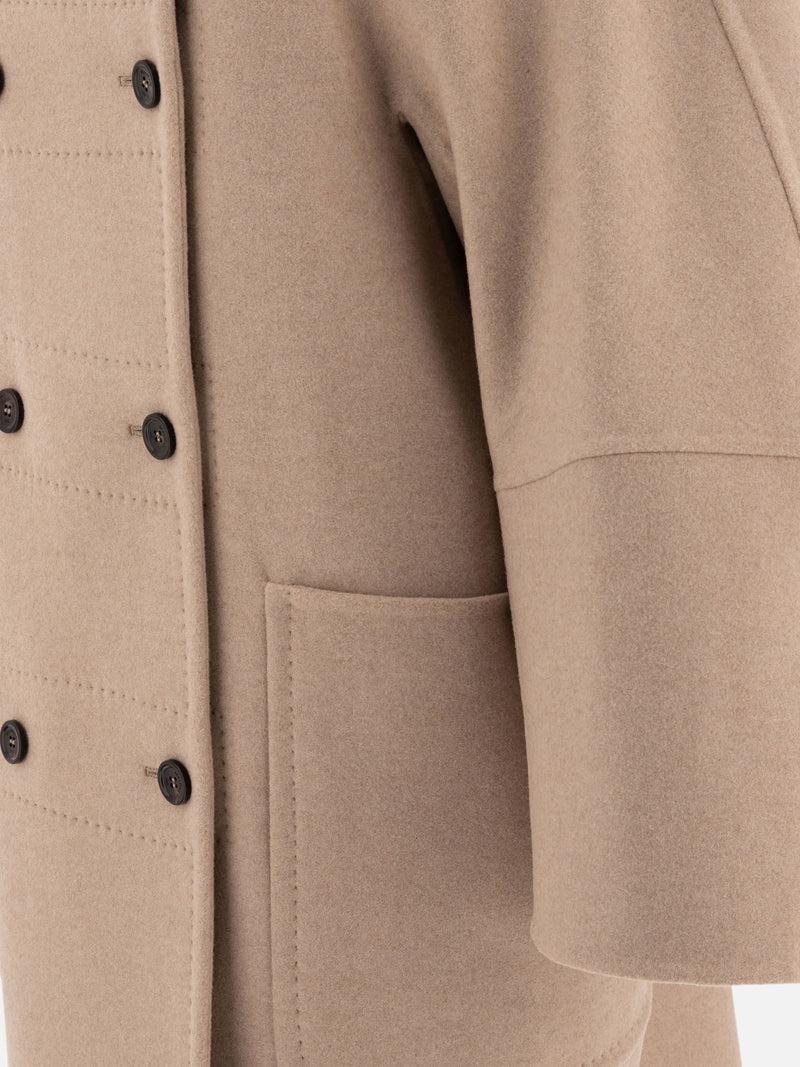Vietti Max Mara Cappotto doppiopetto in lana e cashmere Moda