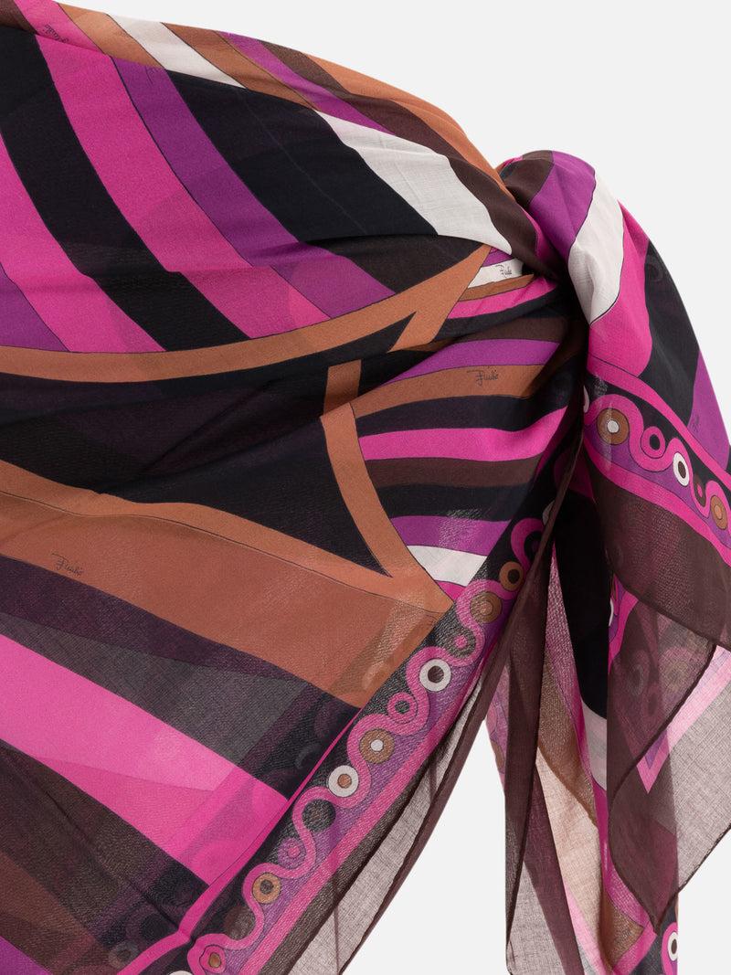 Vietti Pucci Sarong con stampa Iride e Onde Vendita