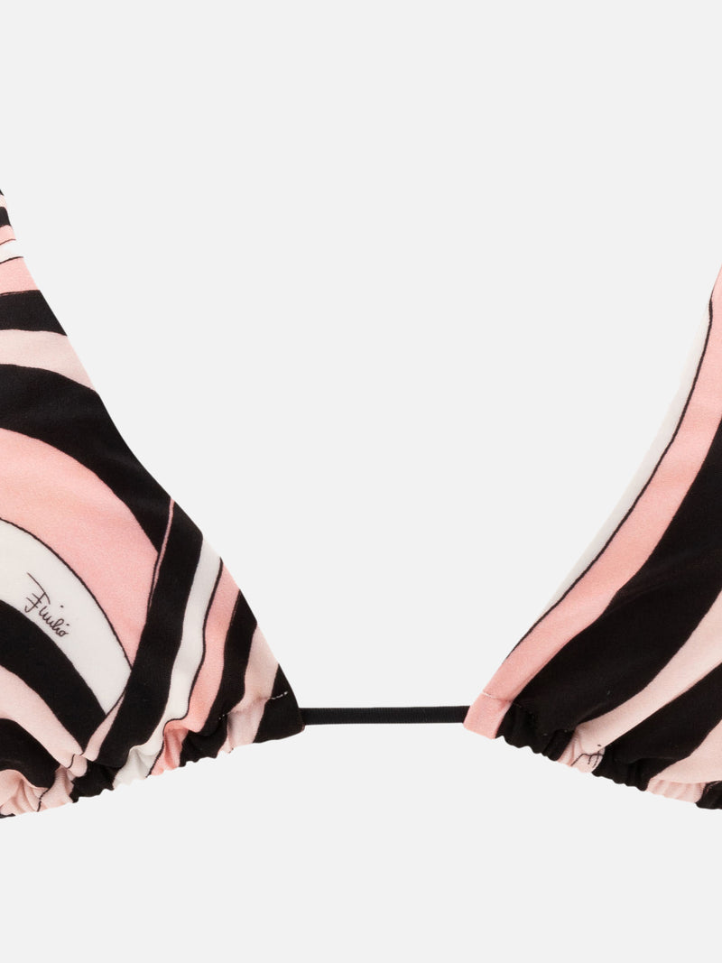 Vietti Pucci Top bikini con stampa Iride Spedizione Gratuita