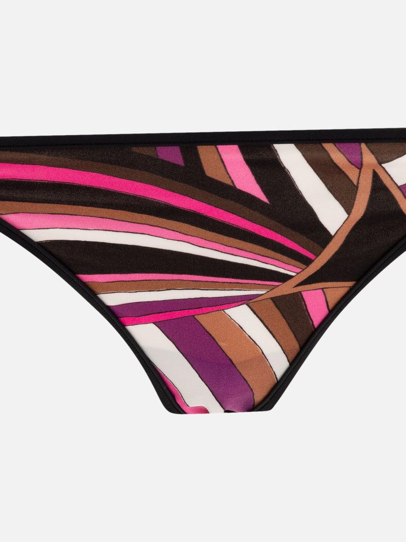 Vietti Pucci Slip bikini con stampa Iride Soddisfazione Garantita