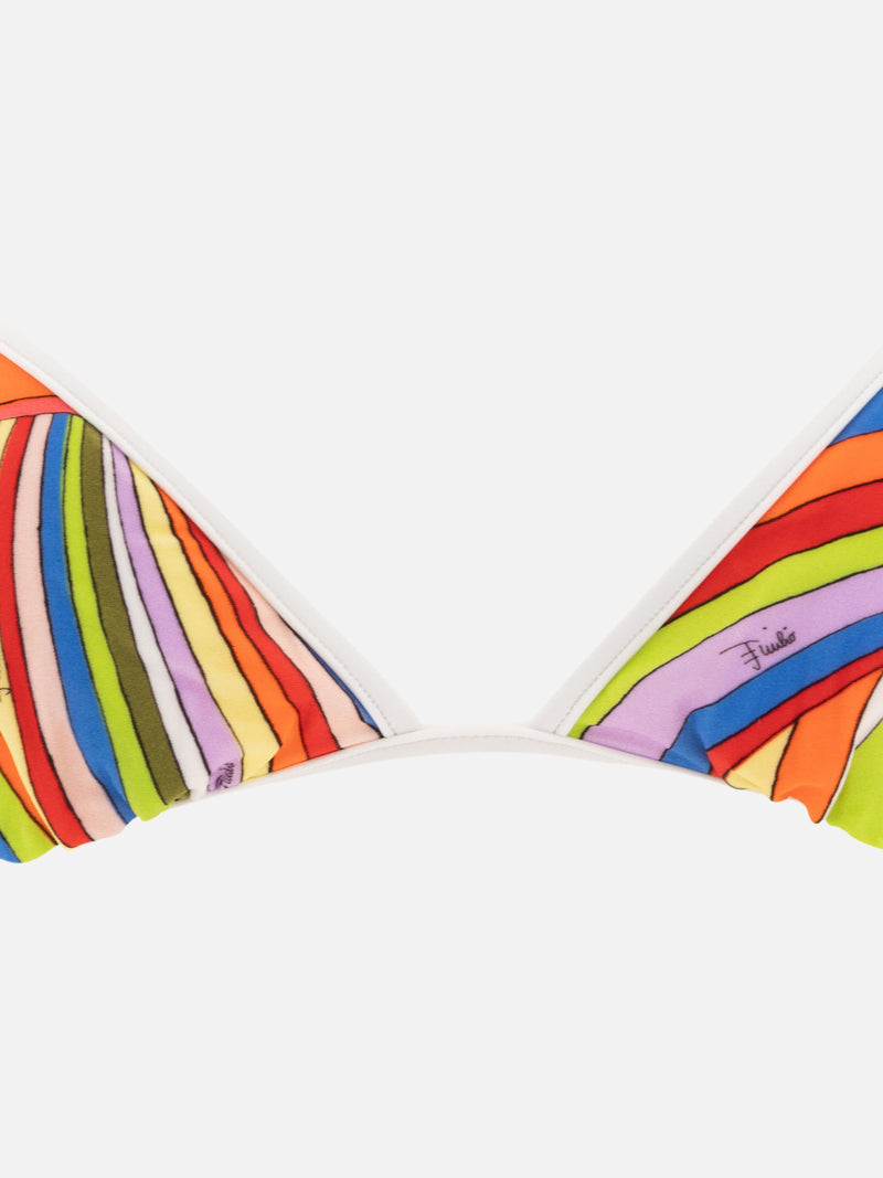 Vietti Pucci Top bikini con stampa Iride Negozi Online