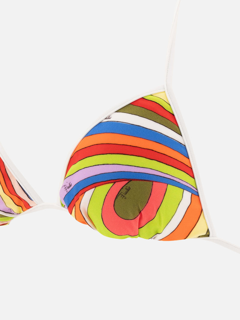 Vietti Pucci Top bikini con stampa Iride Negozi Online