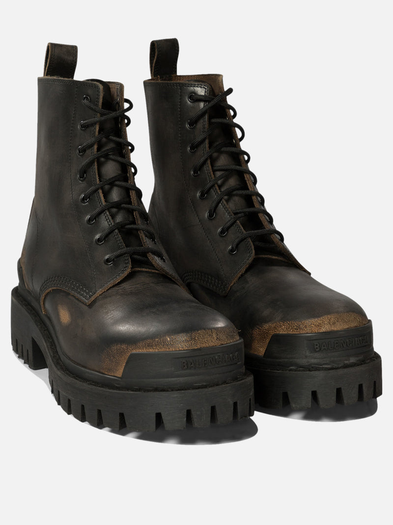 Vietti Balenciaga Anfibi "Strike" In Saldo