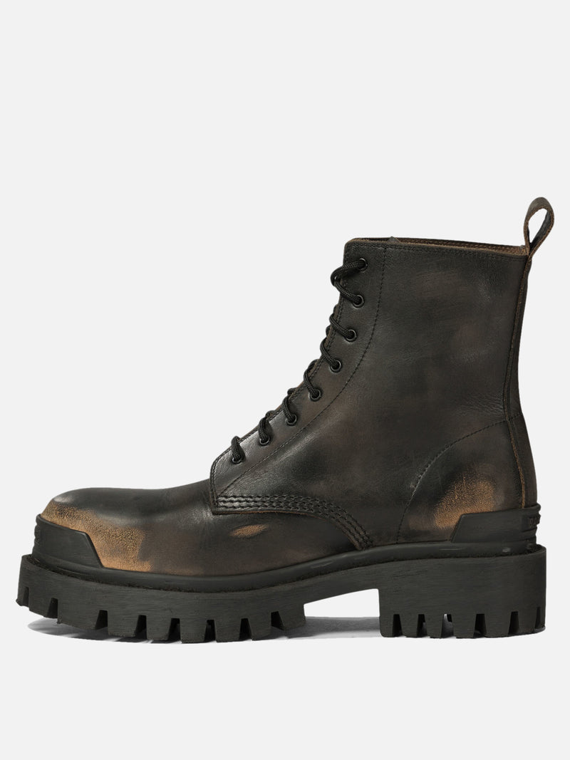 Vietti Balenciaga Anfibi "Strike" In Saldo