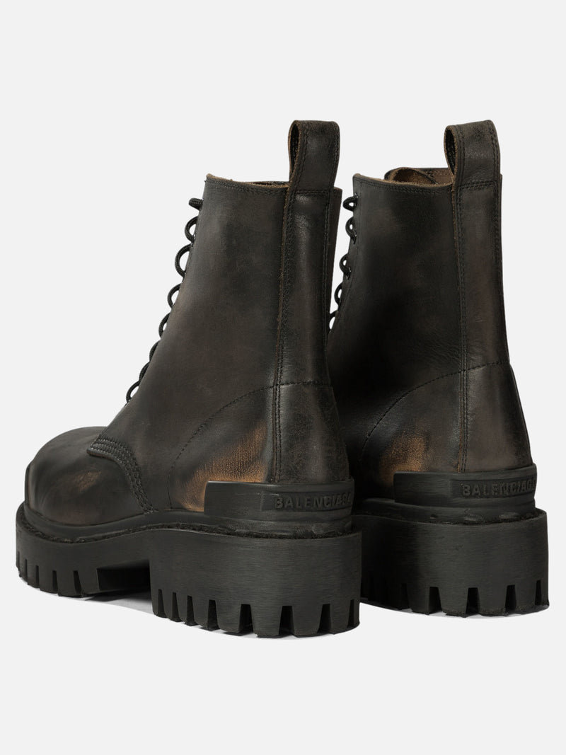 Vietti Balenciaga Anfibi "Strike" In Saldo