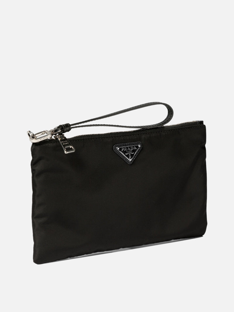 Vietti Prada Pouch in Re-Nylon e Saffiano 2025