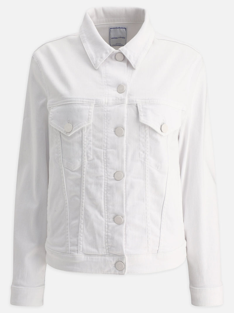 Vietti Jacob Cohën Giacca trucker in denim Offerte