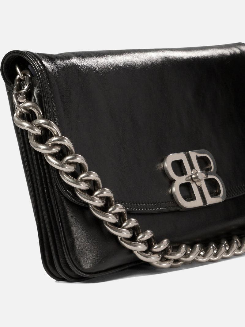 Vietti Balenciaga Borsa a spalla "BB Soft Flap" Qualità