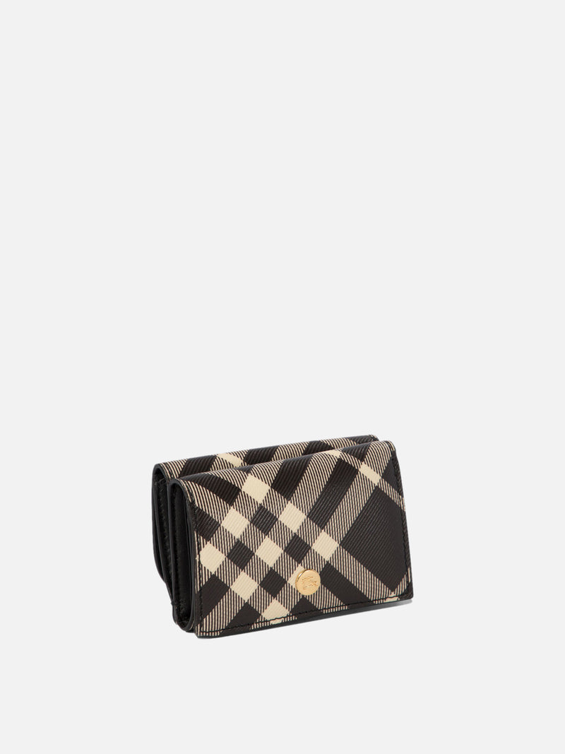 Vietti Burberry Portafoglio compatto "Check" Presa