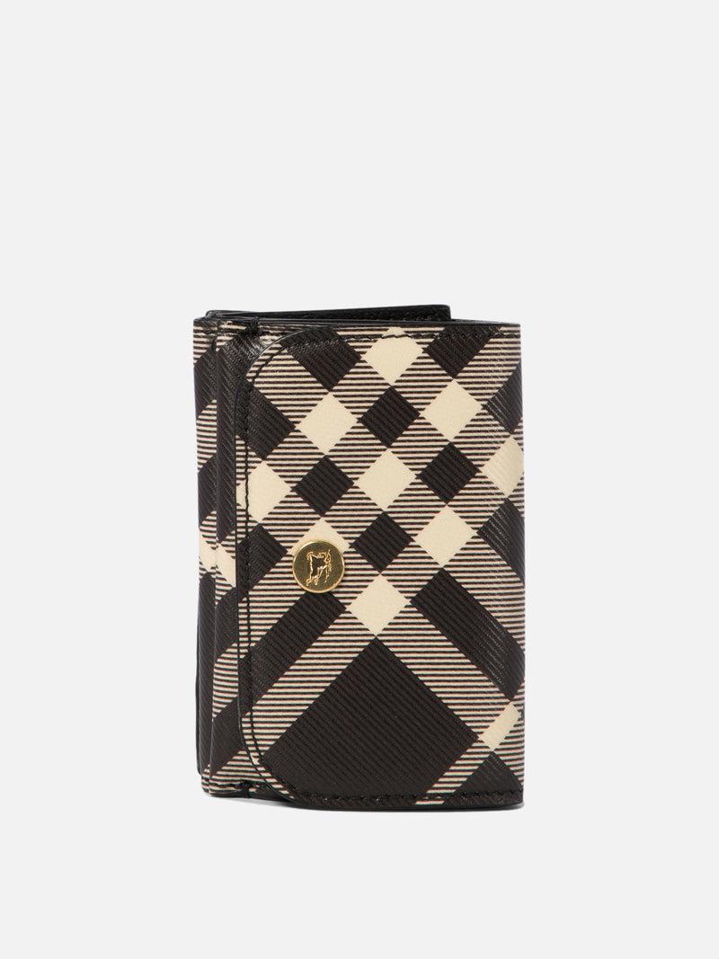 Vietti Burberry Portafoglio compatto "Check" Presa