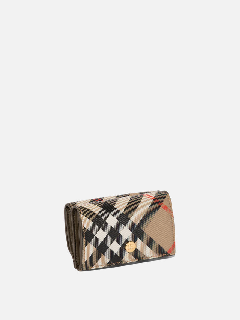 Vietti Burberry Portafoglio compatto "Check" Sconto