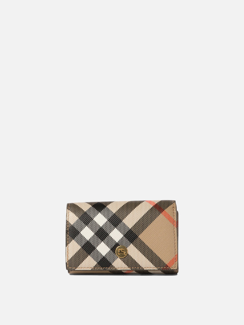 Vietti Burberry Portafoglio compatto "Check" Sconto