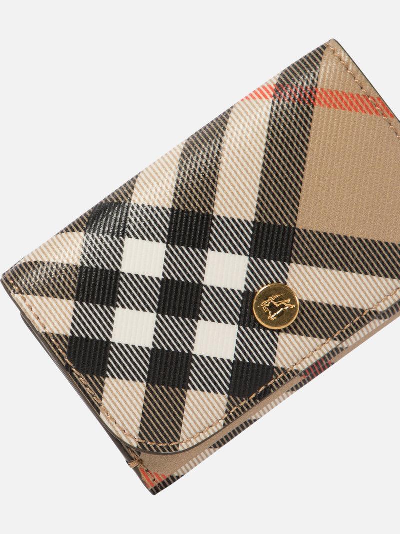 Vietti Burberry Portafoglio compatto "Check" Sconto