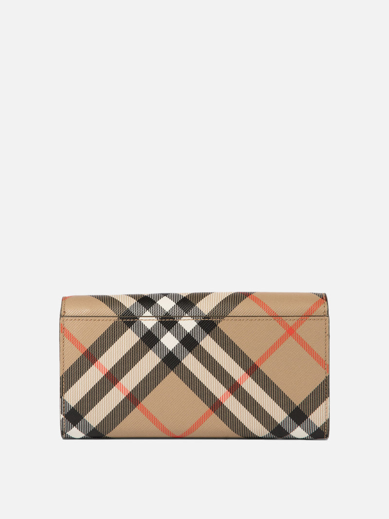 Vietti Burberry Portafoglio continental Check Offerta