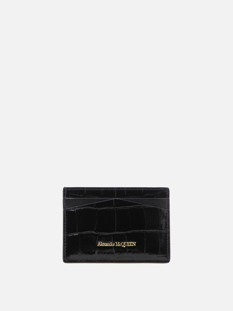 Vietti Alexander McQueen Portacarte "Skull" Vendita Economica