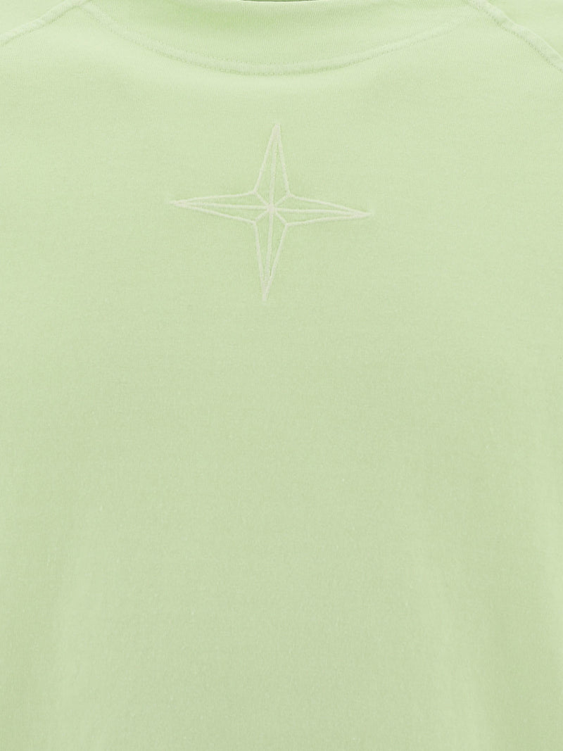 Vietti Stone Island T-shirt con ricamo "Compass" Vendite Flash