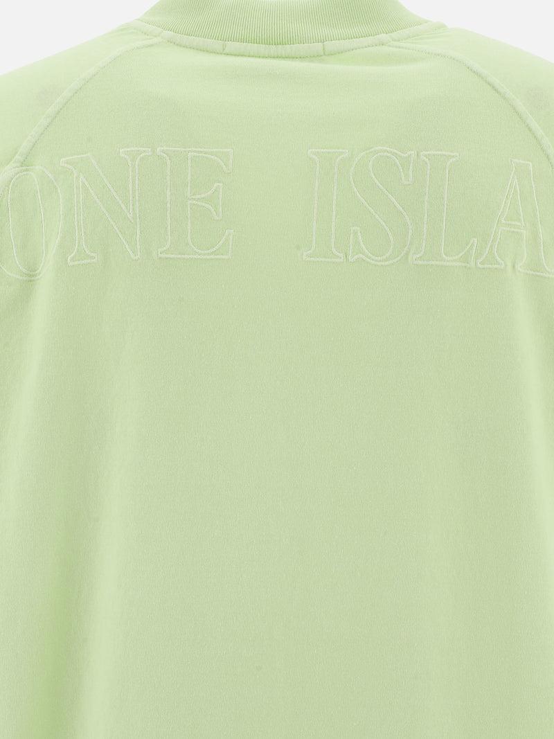 Vietti Stone Island T-shirt con ricamo "Compass" Vendite Flash