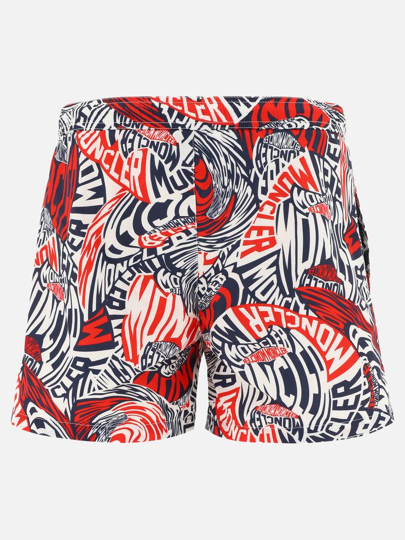 Vietti Moncler Boxer da mare con stampa Negozio