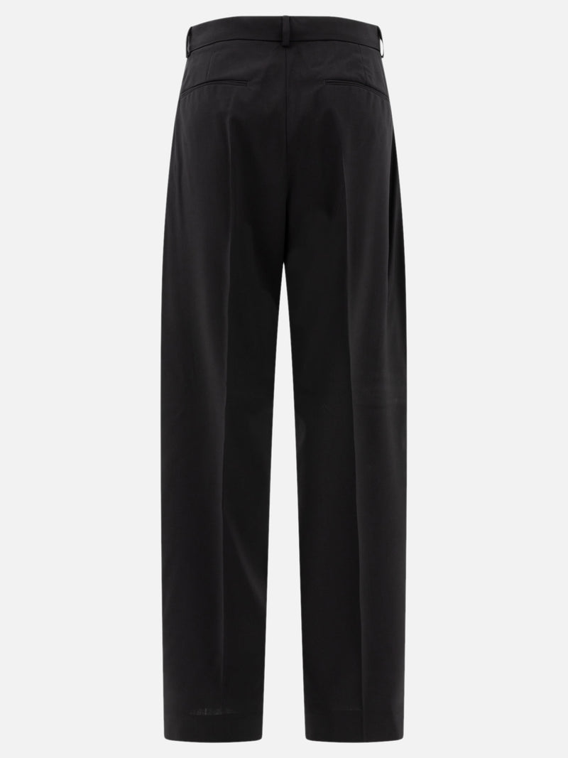 Vietti Max Mara Sportmax Pantaloni oversize in lana stretch Consegna Veloce