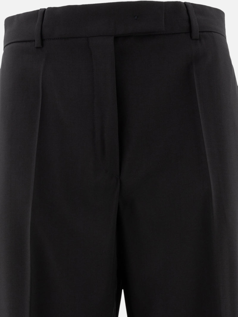 Vietti Max Mara Sportmax Pantaloni oversize in lana stretch Consegna Veloce