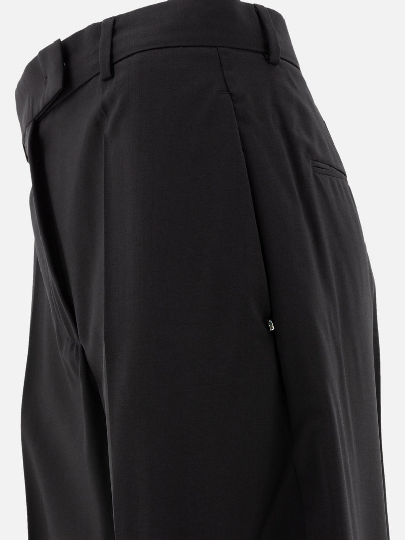 Vietti Max Mara Sportmax Pantaloni oversize in lana stretch Consegna Veloce