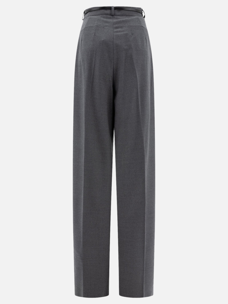 Vietti Max Mara Sportmax Pantaloni oversize in lana stretch Promozione Limitata
