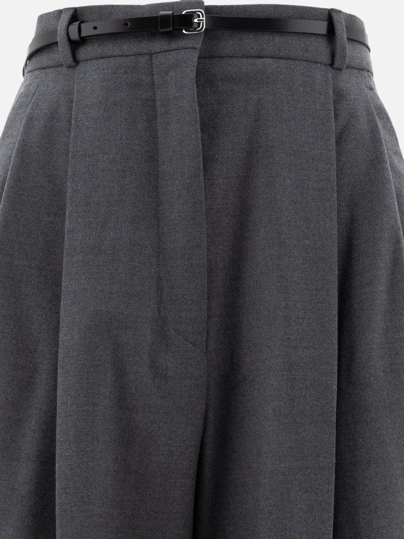 Vietti Max Mara Sportmax Pantaloni oversize in lana stretch Promozione Limitata