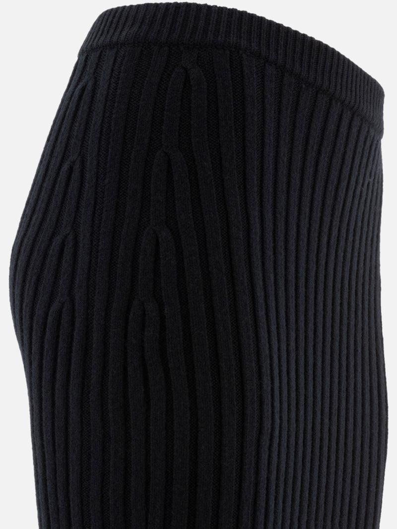 Vietti Max Mara Gonna in maglia di lana e cashmere Prezzo Ridotto